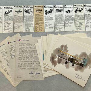 Vintage Original United Airlines Collector Series 1973-1981
